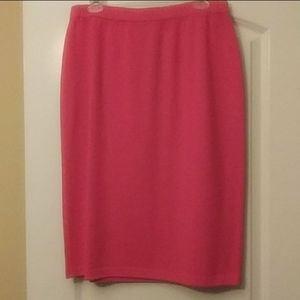 St. John Pink Skirt